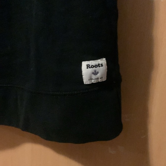 Roots Black XS Crew Neck Sweater Dress - Picture 4 of 4